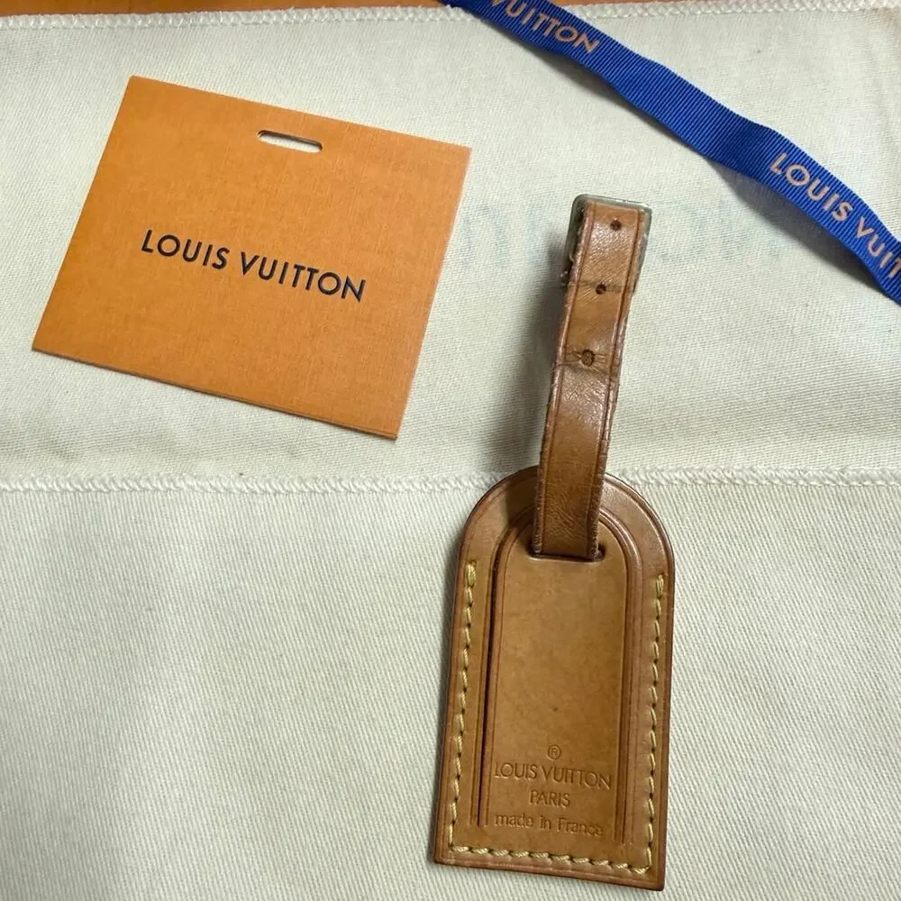 Louis Vuitton Vachetta Leather Small Luggage Tag NO BOX